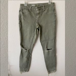 Mossimo Supply Co. Sage Green Jeans